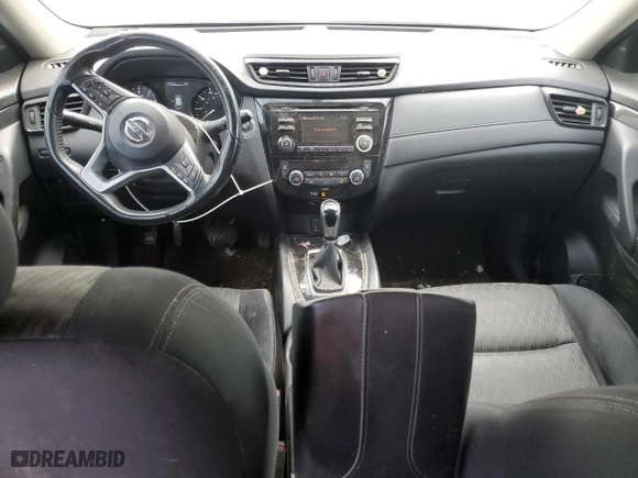 2017 Nissan Rogue S with VIN JN8AT2MT6HW383743, listed as a Copart auction lot 47916595 with 158,954 mi miles and Salvage Title. Bid and sale history available at carsss.com. Image 8.