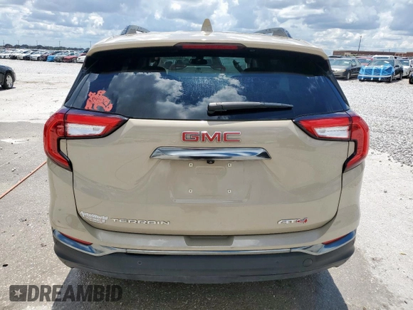 2023 GMC Terrain AT4 with VIN 3GKALYEGXPL157519, listed as a Copart auction lot 56505055 with 49,803 mi miles and Clean title. Bid and sale history available at DreamBid. Image 6.