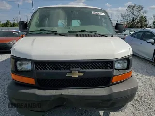 2017 Chevrolet Express Cargo with VIN 1GCWGAFF4H1352771, listed as a Copart auction lot 54472305 with 106,950 mi miles and Salvage title. Bid and sale history available at DreamBid. Image 14.