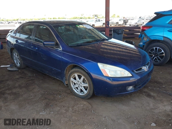 2004 Honda Accord EX with VIN 1HGCM66564A037787, listed as a IAAI auction lot 42679558 with 141,785 mi miles and . Bid and sale history available at DreamBid. Image 1.