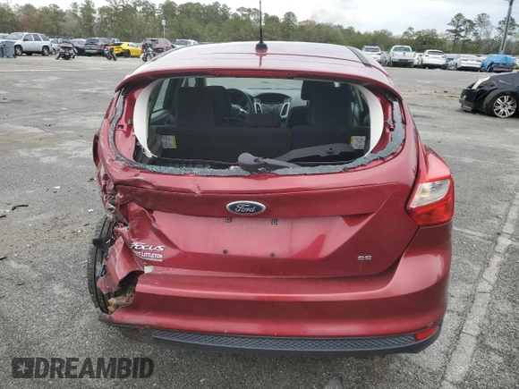 2013 Ford Focus SE with VIN 1FADP3K29DL184457, listed as a Copart auction lot 49895955 with 118,027 mi miles and Salvage Title. Bid and sale history available at carsss.com. Image 6.