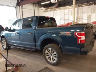 2018 Ford F-150 XL with VIN 1FTEW1EPXJKE93689, listed as a IAAI auction lot 41710693 with 117,065 mi miles. Bid and sale history available at carsss.com. Image 14.