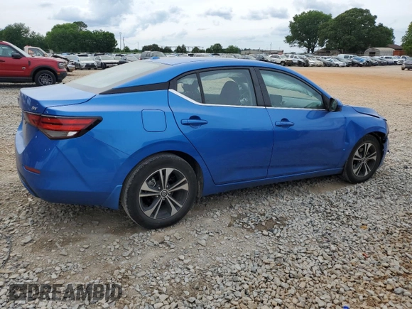 2021 Nissan Sentra SV z VIN 3N1AB8CV0MY315836, wystawiony jako Copart lot #55350885 z przebiegiem 92 147 mil mil oraz Szkoda całkowita • Salvage title. Historia ofert i sprzedaży dostępna na DreamBid. Obrazek 3.