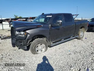2023 Ram 2500 Tradesman with VIN 3C6UR5CJ0PG534850, listed as a Copart auction lot 60032284 with 29,779 mi miles and Salvage Title. Bid and sale history available at carsss.com. Image 1.