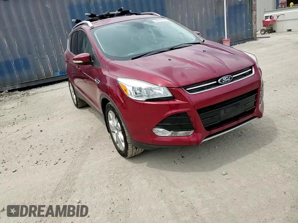 2016 Ford Escape Titanium with VIN 1FMCU9JX0GUA99032, listed as a Copart auction lot 58786755 with 85,767 mi miles and Clean title. Bid and sale history available at DreamBid. Image 14.