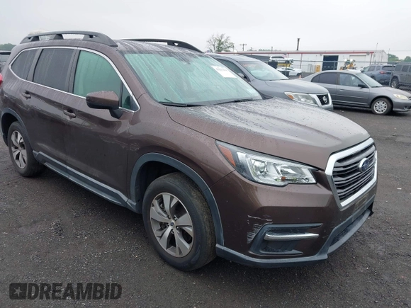 2019 Subaru Ascent Premium with VIN 4S4WMAFD9K3413983, listed as a IAAI auction lot 42257670 with 64,087 mi miles and . Bid and sale history available at DreamBid. Image 1.