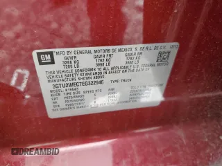 2014 GMC Sierra 1500 Denali z VIN 3GTU2WEC7EG322946, wystawiony jako Copart lot #56100915 z przebiegiem 60 792 mil mil oraz Szkoda całkowita • Salvage title. Historia ofert i sprzedaży dostępna na DreamBid. Obrazek 13.