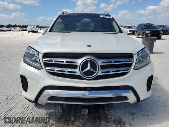 2018 Mercedes-Benz GLS with VIN 4JGDF6EE7JB076050, listed as a Copart auction lot 73390983 with 0 mi miles. Bid and sale history available at carsss.com. Image 5.