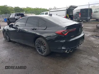 2022 Acura TLX Type S with VIN 19UUB7F08NA002254, listed as a IAAI auction lot 42610825 with Not provided miles and . Bid and sale history available at DreamBid. Image 3.