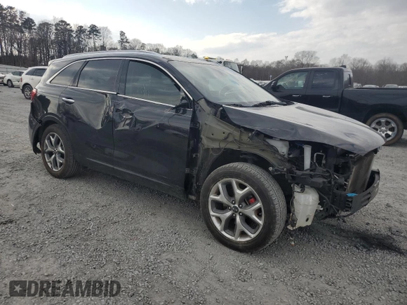 2019 Kia Sorento SX z VIN 5XYPK4A56KG504625, wystawiony jako Copart lot #44370205 z przebiegiem 118 051 mil mil oraz Szkoda całkowita • Salvage title. Historia ofert i sprzedaży dostępna na DreamBid. Obrazek 4.