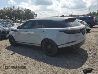 2025 Land Rover Range Rover Velar Dynamic SE with VIN SALYL2EXXSA393426, listed as a Copart auction lot 72162424 with 816 mi miles and Salvage title. Bid and sale history available at DreamBid. Image 2.