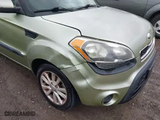 2013 Kia Soul + with VIN KNDJT2A60D7612058, listed as a IAAI auction lot 41928868 with 180,401 mi miles. Bid and sale history available at carsss.com. Image 6.