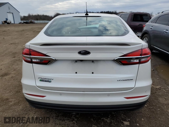 2019 Ford Fusion Energi Titanium with VIN 3FA6P0SU2KR184968, listed as a Copart auction lot 69922842 with 105,834 mi miles. Bid and sale history available at carsss.com. Image 6.