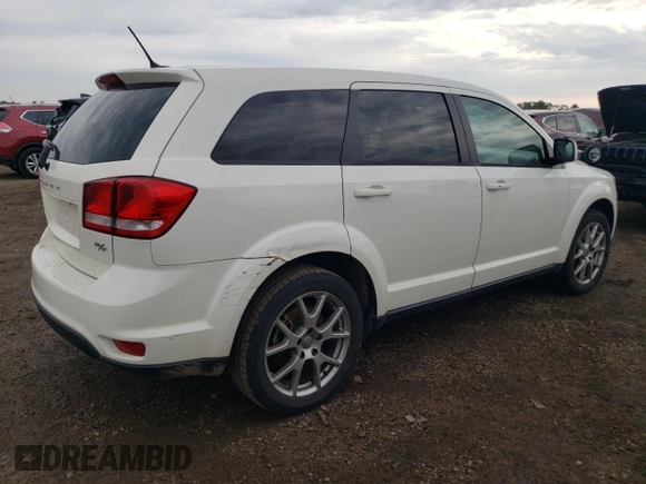 2015 Dodge Journey R/T with VIN 3C4PDDEG4FT579263, listed as a Copart auction lot 61129625 with 261,610 mi miles and Salvage title. Bid and sale history available at DreamBid. Image 3.