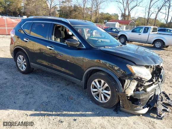 2016 Nissan Rogue SV with VIN KNMAT2MV6GP680789, listed as a IAAI auction lot 41605232 with 113,189 mi miles. Bid and sale history available at carsss.com. Image 1.