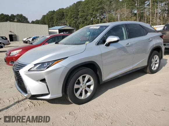 2016 Lexus RX 350 F Sport with VIN 2T2BZMCA0GC002174, listed as a Copart auction lot 53842335 with 84,536 mi miles and Salvage Title. Bid and sale history available at carsss.com. Image 1.