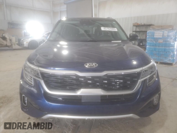 2021 Kia Seltos SX with VIN KNDETCA24M7207406, listed as a Copart auction lot 45762665 with 70,955 mi miles and Salvage Title. Bid and sale history available at carsss.com. Image 5.