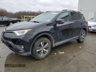 2018 Toyota RAV4 XLE with VIN 2T3RFREVXJW723057, listed as a Copart auction lot 49176705 with 5,980 mi miles and Salvage Title. Bid and sale history available at DreamBid. Image 1.
