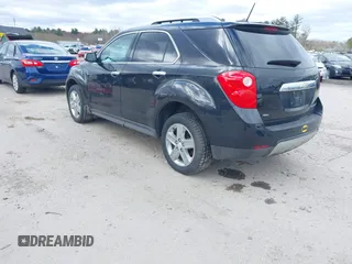 2015 Chevrolet Equinox LTZ with VIN 2GNFLHEK9F6218195, listed as a IAAI auction lot 42055939 with 189,837 mi miles. Bid and sale history available at carsss.com. Image 3.