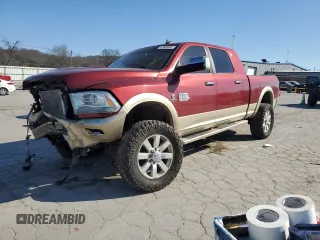 2014 Ram 2500 Longhorn with VIN 3C6UR5PL0EG323074, listed as a Copart auction lot 47642665 with 296,634 mi miles and Clean Title. Bid and sale history available at carsss.com. Image 1.