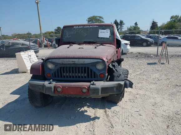 2008 Jeep Wrangler Unlimited Sahara with VIN 1J4GA591X8L537550, listed as a IAAI auction lot 40281739 with 145,388 mi miles and . Bid and sale history available at DreamBid. Image 12.