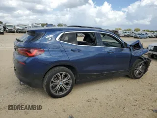 2022 BMW X2 xDrive28i with VIN WBXYJ1C01N5U27511, listed as a Copart auction lot 78460654 with 71,760 mi miles and Salvage Title. Bid and sale history available at carsss.com. Image 3.