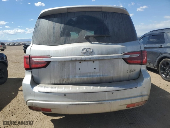 2019 Infiniti QX80 LIMITED with VIN JN8AZ2NE1K9226514, listed as a Copart auction lot 50056995 with 146,221 mi miles and Salvage Title. Bid and sale history available at carsss.com. Image 6.