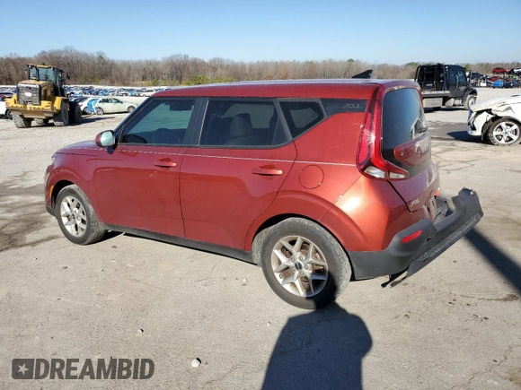 2022 Kia Soul LX with VIN KNDJ23AU0N7837461, listed as a Copart auction lot 46103045 with 47,759 mi miles and Salvage Title. Bid and sale history available at carsss.com. Image 2.