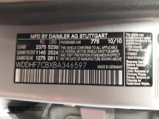 2011 Mercedes-Benz E 550 Luxury с VIN WDDHF7CBXBA346597, выставлен на аукционе IAAI как лот 42060007 с пробегом 120 123 миль миль и . История ставок и продаж доступна на DreamBid. Изображение 9.