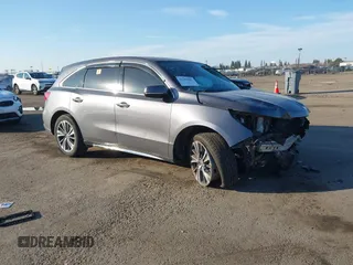 2017 Acura MDX w/Technology Pkg with VIN 5FRYD4H58HB042250, listed as a IAAI auction lot 41382885 with 111,990 mi miles. Bid and sale history available at carsss.com. Image 1.