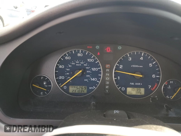 2005 Subaru Baja Turbo z VIN 4S4BT63CX55100329, wystawiony jako Copart lot #44267565 z przebiegiem 231 034 mil mil oraz Szkody całkowita. Historia ofert i sprzedaży dostępna na DreamBid. Obrazek 9.
