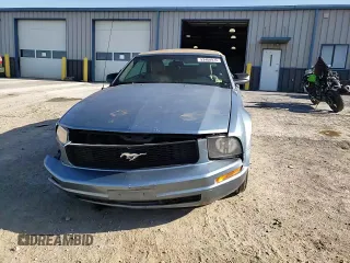 2005 Ford Mustang Deluxe with VIN 1ZVFT84N955258739, listed as a Copart auction lot 53480975 with 154,945 mi miles and Salvage Title. Bid and sale history available at carsss.com. Image 11.