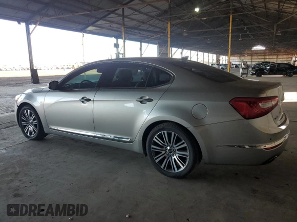 2014 Kia Cadenza Premium with VIN KNALN4D76E5165734, listed as a Copart auction lot 78521494 with 60,408 mi miles and Salvage Title. Bid and sale history available at carsss.com. Image 2.