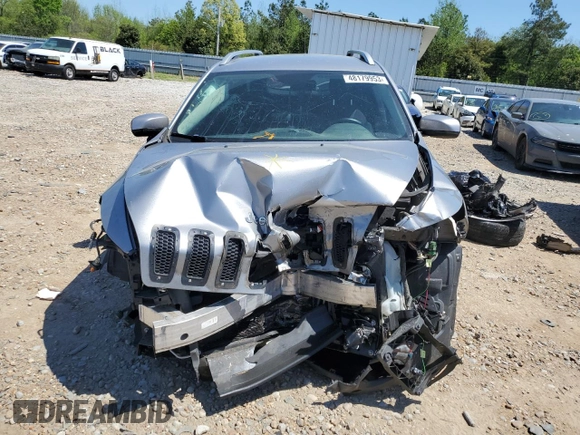 2016 Jeep Cherokee Latitude with VIN 1C4PJLCB1GW291500, listed as a Copart auction lot 80709943 with 0 mi miles and Salvage Title. Bid and sale history available at carsss.com. Image 5.
