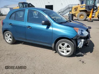 2015 Nissan Micra S z VIN 3N1CK3CP9FL244648, wystawiony jako Copart lot #56847845 z przebiegiem 121 795 mil mil oraz Szkody całkowita. Historia ofert i sprzedaży dostępna na DreamBid. Obrazek 4.