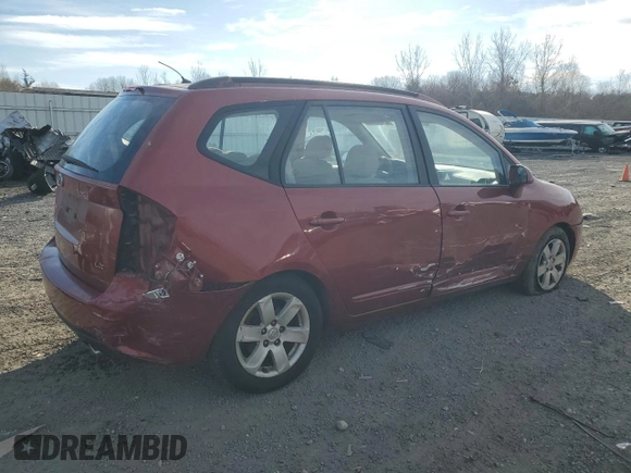2007 Kia Rondo LX Base with VIN KNAFG525X77087917, listed as a Copart auction lot 89149155 with 126,314 mi miles and Non Repairable. Bid and sale history available at carsss.com. Image 3.