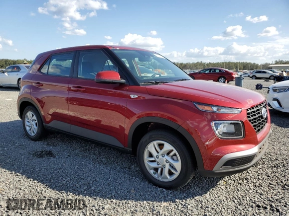 2024 Hyundai Venue SE with VIN KMHRB8A36RU324810, listed as a Copart auction lot 77792574 with 312 mi miles and Salvage Title. Bid and sale history available at DreamBid. Image 4.