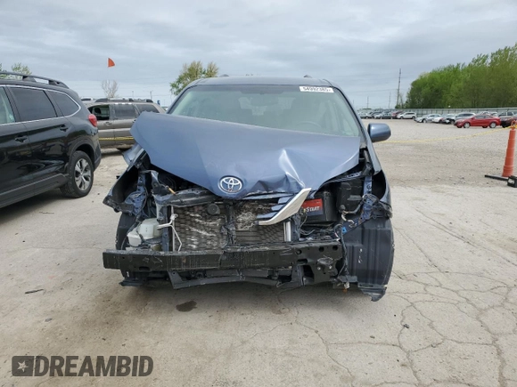 2015 Toyota Sienna LE AAS с VIN 5TDKK3DC8FS554952, выставлен на аукционе Copart как лот 54992385 с пробегом 98 399 миль миль и Списание • Salvage title. История ставок и продаж доступна на DreamBid. Изображение 5.