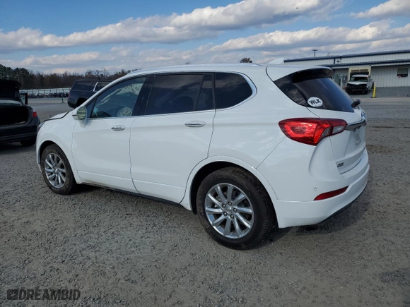 2020 Buick Envision Essence with VIN LRBFXCSA4LD167065, listed as a Copart auction lot 83838974 with 53,112 mi miles and Salvage Title. Bid and sale history available at carsss.com. Image 2.