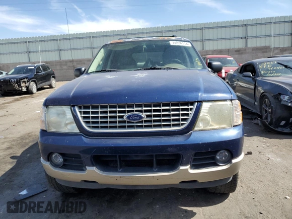 2005 Ford Explorer Eddie Bauer z VIN 1FMDU64K25UA13896, wystawiony jako Copart lot #74834114 z przebiegiem Nie podano mil oraz Czysty tytuł • Clean title. Historia ofert i sprzedaży dostępna na DreamBid. Obrazek 5.