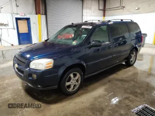 2005 Chevrolet Uplander LT with VIN 1GNDV33L25D267190, listed as a Copart auction lot 43185985 with 229,382 mi miles and Salvage Title. Bid and sale history available at carsss.com. Image 1.