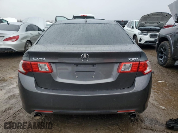 2010 Acura TSX with VIN JH4CU2F63AC027541, listed as a Copart auction lot 48327515 with 227,734 mi miles and Salvage Title. Bid and sale history available at carsss.com. Image 6.