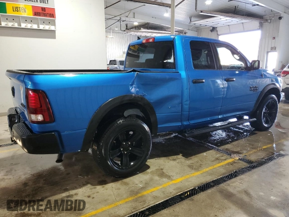 2021 Ram 1500 Classic Warlock with VIN 1C6RR7GG6MS554380, listed as a Copart auction lot 48504175 with 52,477 mi miles and Salvage Title. Bid and sale history available at carsss.com. Image 3.