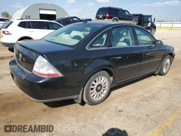 2009 Mercury Sable with VIN 1MEHM40W89G614672, listed as a Copart auction lot 72284684 with 166,607 mi miles and Salvage title. Bid and sale history available at DreamBid. Image 3.