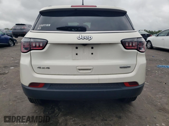 2021 Jeep Compass Altitude with VIN 3C4NJDBB7MT551883, listed as a Copart auction lot 69790784 with 36,830 mi miles and Clean title. Bid and sale history available at DreamBid. Image 6.