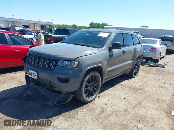 2019 Jeep Grand Cherokee Laredo E with VIN 1C4RJFAG8KC849782, listed as a IAAI auction lot 42151331 with 141,099 mi miles and . Bid and sale history available at DreamBid. Image 18.
