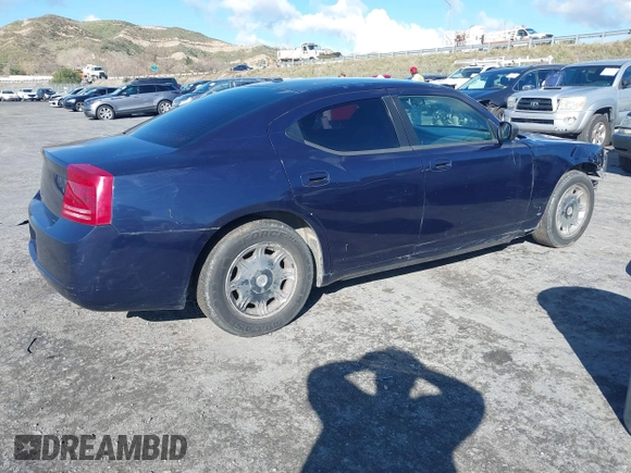 2006 Dodge Charger with VIN 2B3KA43G36H406110, listed as a IAAI auction lot 39397630 with 197,507 mi miles. Bid and sale history available at carsss.com. Image 4.
