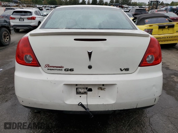 2008 Pontiac G6 with VIN 1G2ZG57N484192517, listed as a Copart auction lot 71207034 with 91,615 mi miles and Salvage Title. Bid and sale history available at carsss.com. Image 6.