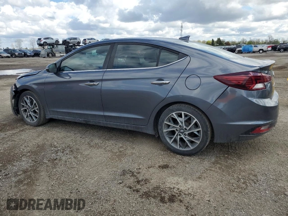 2020 Hyundai Elantra SEL z VIN KMHD84LF1LU921637, wystawiony jako Copart lot #55650965 z przebiegiem 268 315 mil mil oraz Szkoda całkowita • Salvage title. Historia ofert i sprzedaży dostępna na DreamBid. Obrazek 2.