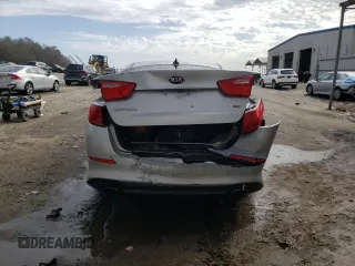 2015 Kia Optima LX with VIN 5XXGM4A79FG477622, listed as a Copart auction lot 44772515 with 201,923 mi miles and Salvage Title. Bid and sale history available at DreamBid. Image 6.